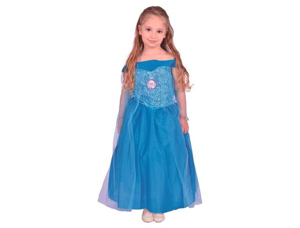 Disfraz Frozen Elsa C/ Acc Luminoso Disney Orig New Toys
