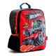 Mochila Espalda Grande 16 PuLG Hot Wheels Con Pista Y Sonido