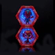 Figura Luminosa Wow! Pod De Vision Y Scarlet Original Marvel