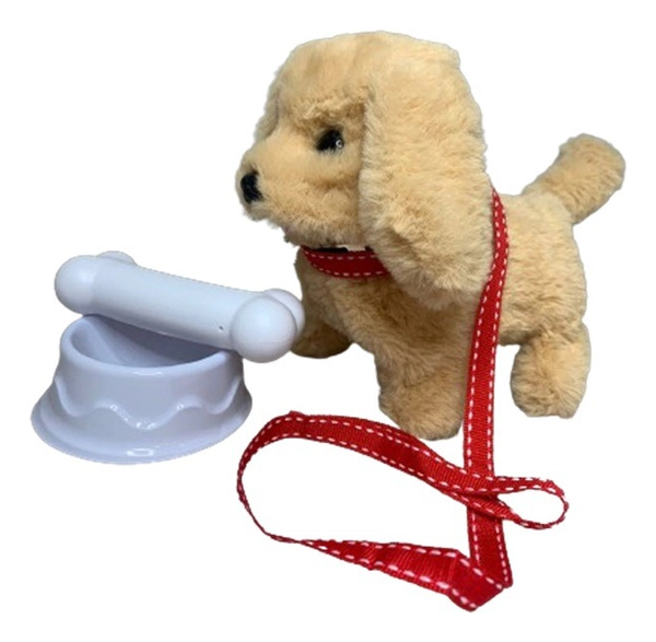 Perro Cachorro Peluche Con Sonido Y Accesorios Interactivo