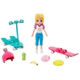 Polly Pocket Actividades De Verano Con Monopatin Mattel