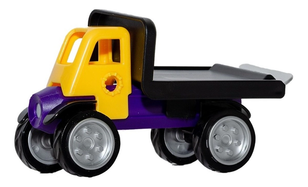 Camion De Carga Para Armar Con Bloques De Encastre Magnetic