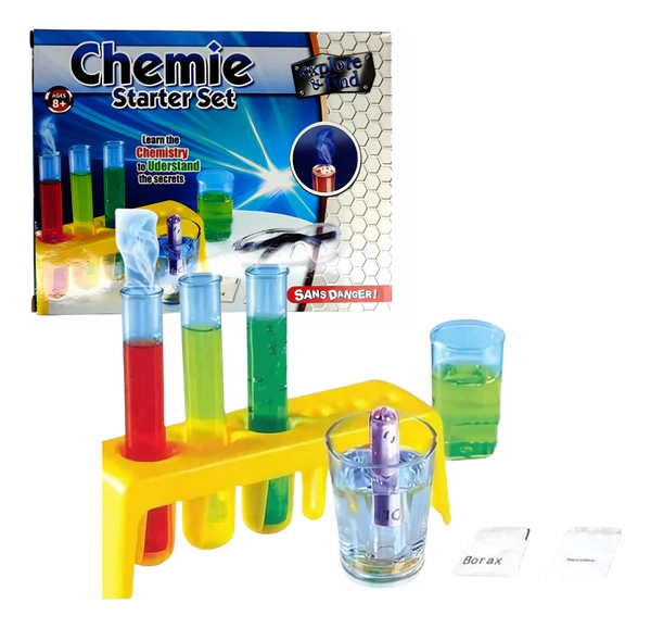 Playset Completo Cientifico Quimica Para Niños C/ Accesorios