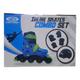 Patin Roller Infantil Extensible 4 Ruedas Con Protecciones