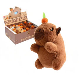 Llavero De Carpincho Con Chicle De Peluche 12 Cm