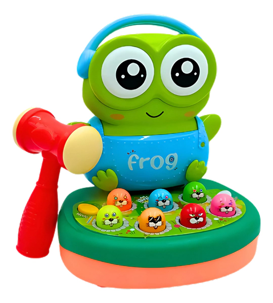 Juego De Mesa Rana Golpea Al Topo Destreza Con Luz Y Sonido