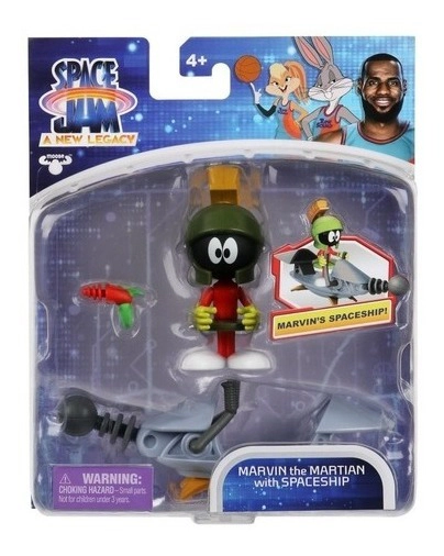 Space Jam New Legacy Figura Lebron James Con Accesorios Orig