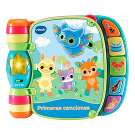 Libro Interactivo Vtech Primeras Canciones Bebé 6-36m