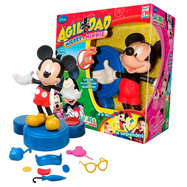 Agilidad Mickey/minnie Juego De Estrategia/velocidad Disney