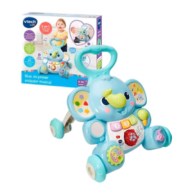 Mi Primer Andador Elefante Blue Caminador Color Celeste
