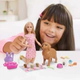 Barbie Mascota Embarazada Perritos Cachorros Recién Nacidos