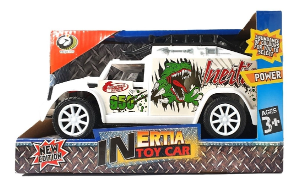 Camioneta A Fricción Jurassic World Dinosaurio Original