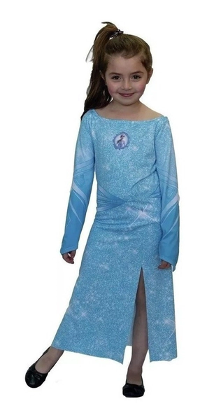 Disfraz Frozen 2 Elsa Lycra New Toys Orig T. 2 Envío Gratis