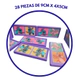 Juego De Mesa Domino Stitch 28 Fichas Gigantes Tapimovil