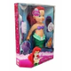 Muñeca Ariel Baño Mágico Disney Sumerge Su Cola Habla 40 Cm