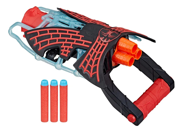 Pistola Lanza Dardos Nerf Across Spider Vers Spiderman