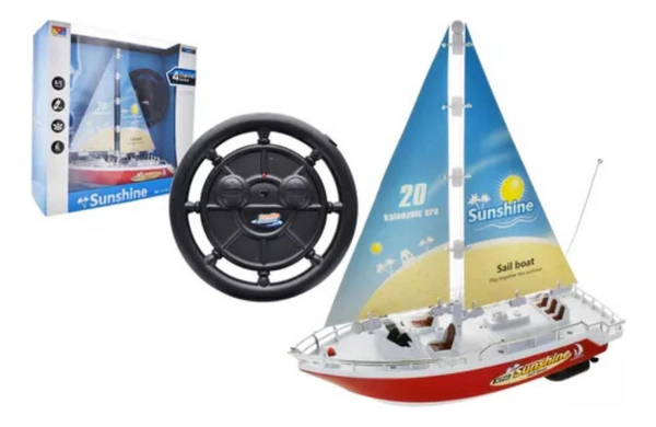 Barco Velero Para El Agua C/ Control Remoto R/c 311-a16