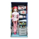 Muñeca Articulada Enfermera Con Barbijo Y Accesorios