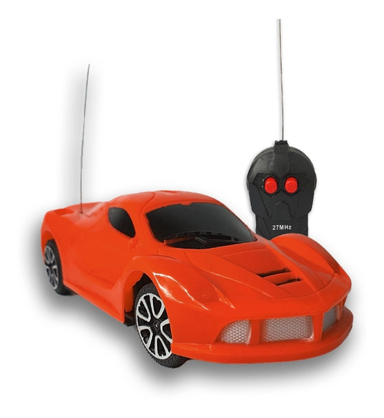Auto A Radio Control Deportivo Con 2 Canales De Direccion