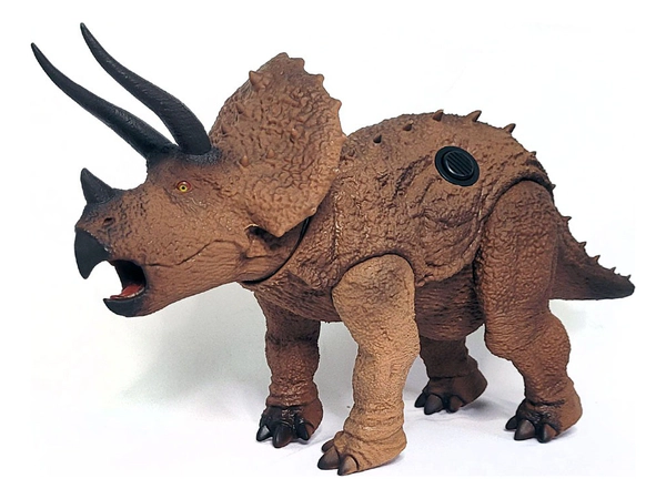 Dinosaurio Soft Triceratops Con Sonido Dinopark