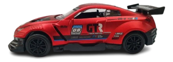 Auto Deportivo De Colección Metal Escala 1:43 Pullback