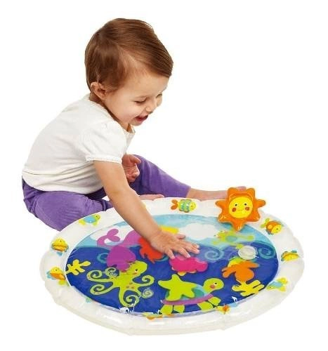 Inflable Con Agua Bebes Little Hero Manta Imagenes Flotan