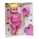 Muñeca Bebe Flopy Toma Mamadera Y Hace Pis Cariñito