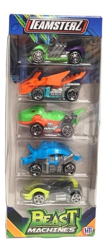 Auto Teamsterz Beast Machine Pack X5 Unidades