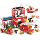 Blocky Bomberos 3 (290 Piezas) Ladrillos Bloques