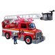 Camión De Bomberos Con Escalera, Luz Y Sonido Playmobil City