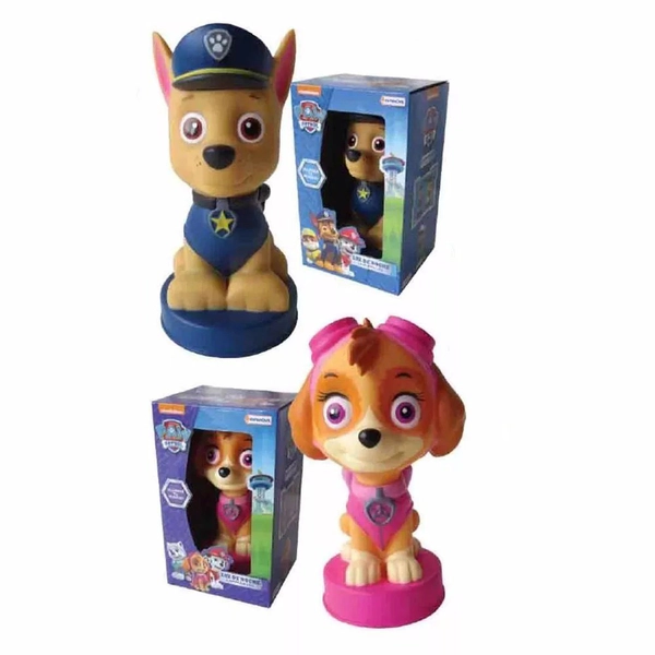 Velador Lampara Led Luz De Noche Paw Patrol Chase Skye