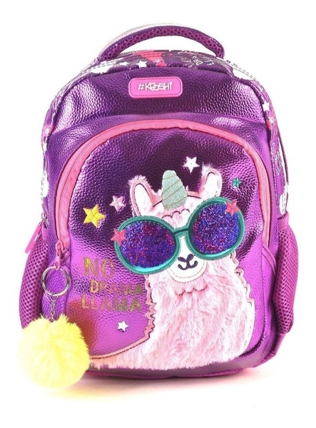 Mochila Escolar Kooshi No Drama Llama Espalda 12