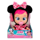 Muñeca Cry Babies Minnie Mouse Interactivo 30cm C/accesorios