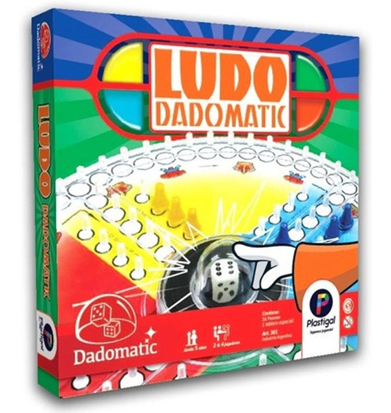 Juego De Mesa Ludo Dado Matix Original Plastigal