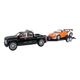 2 Vehiculos A Friccion Con Trailer Pickup Track Envío Gratis