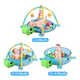 Gimnasio Manta Pelotero Tortuga Oso Bebe 3 En 1 Desmontable