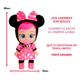 Muñeca Cry Babies Minnie Mouse Interactivo 30cm C/accesorios