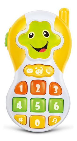Telefono Juguete Celular Sonidos Y Luces Para Bebe