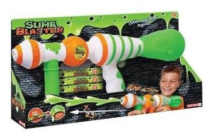 Pistola Slime Blaster Lanza Slime 12 Cargas Original