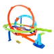 Pista De Autos Hotwheels Action Desafio Del Ciclon 45cm