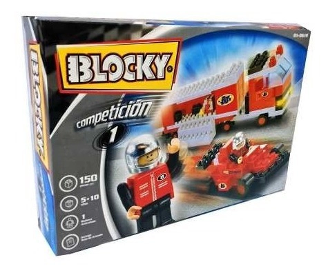 Blocky Competición 1 Para Armar Nenes 150 Piezas