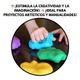 Plastilina De Colores Moldeables Super Light Clay