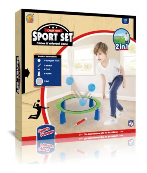 Juego 2 En 1 Spikeball Strike Y Frisbee 360 Sport Set