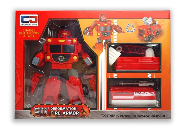 Transformer Convertible 3 En 1 Fire Truck