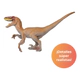 Juguete Velociraptor Con Huevo Simulacion Mega Size