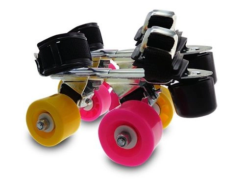 Patines De Metal Colores Soy Luna Extensibles Cuatro Ruedas
