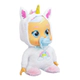 Muñeca Cry Babies Goodnight Dreamy Unicornio Luz Led Sonido
