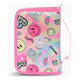 Cartuchera Desplegable Footy Smile Arco Iris Gran Capacidad