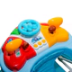 Andador Mecedor Bebe Con Manija, Capota Y Juegos Didácticos Gugga CELESTE