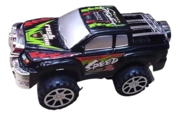 Auto Camioneta 4x4 Carrera A Fricción 22 Cm Diseño Original